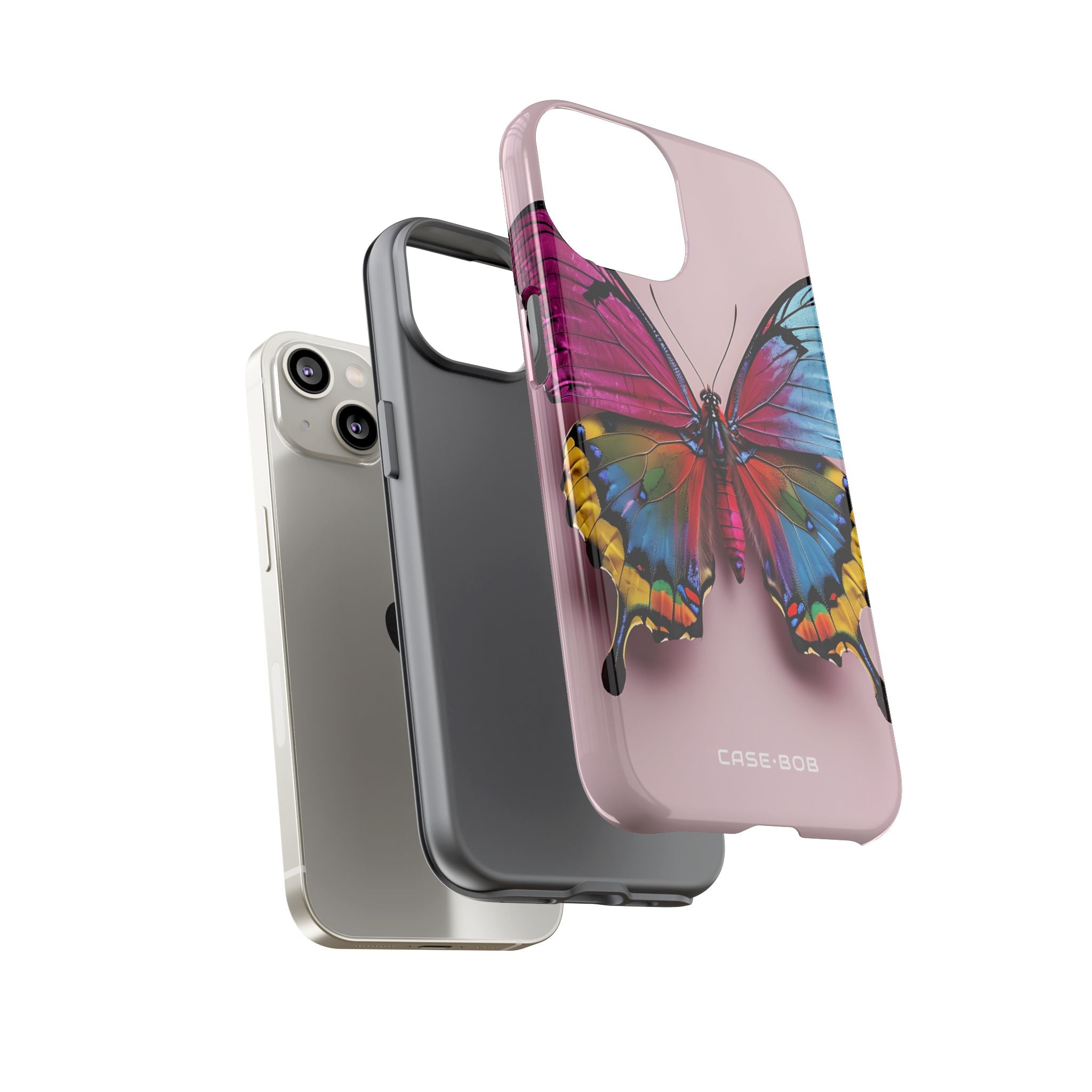 Vivid Butterfly iPhone 14 Case - Tough