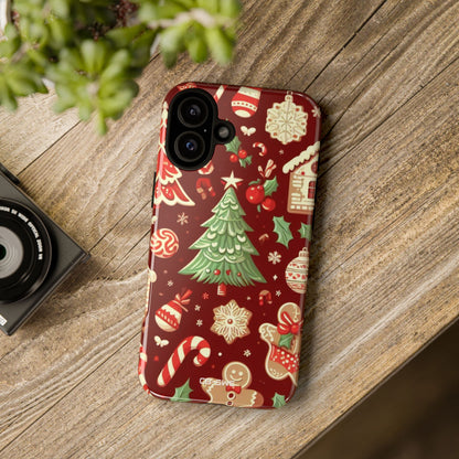 Gingerbread Joy Awaits - iPhone Case