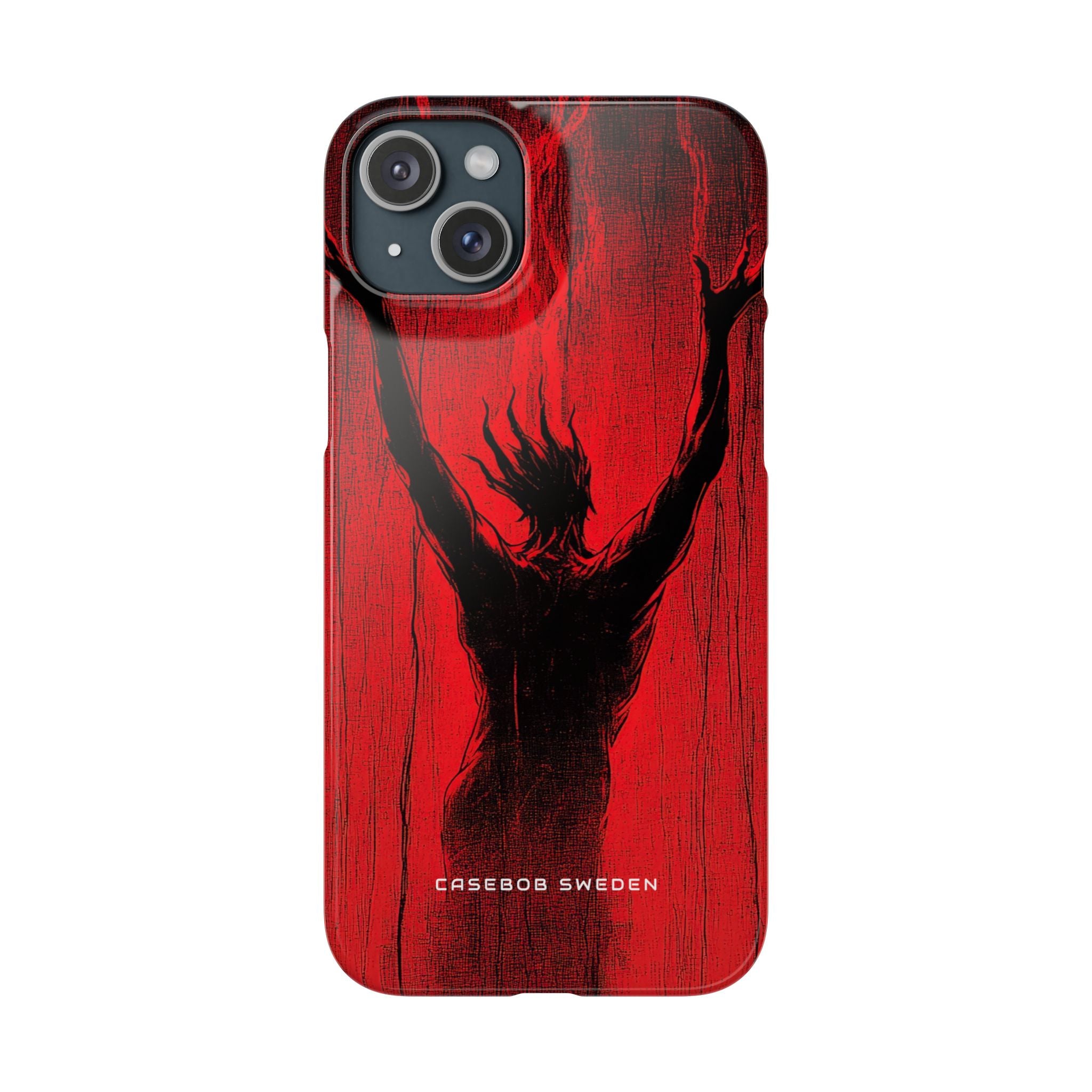 Crimson Despair iPhone 15 - Slim Phone Case