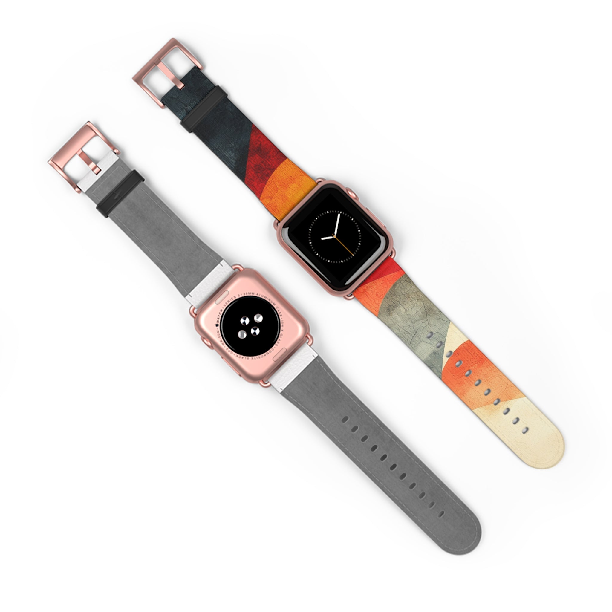 Crimson Ripples - Watch Band