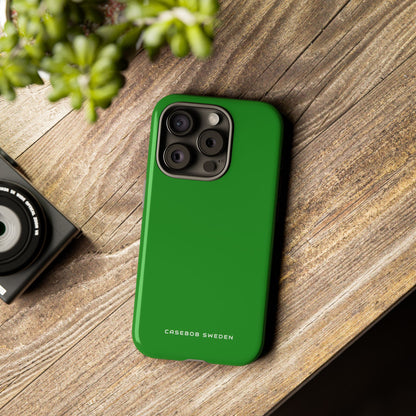 Forest Green iPhone 15 - Tough Phone Case