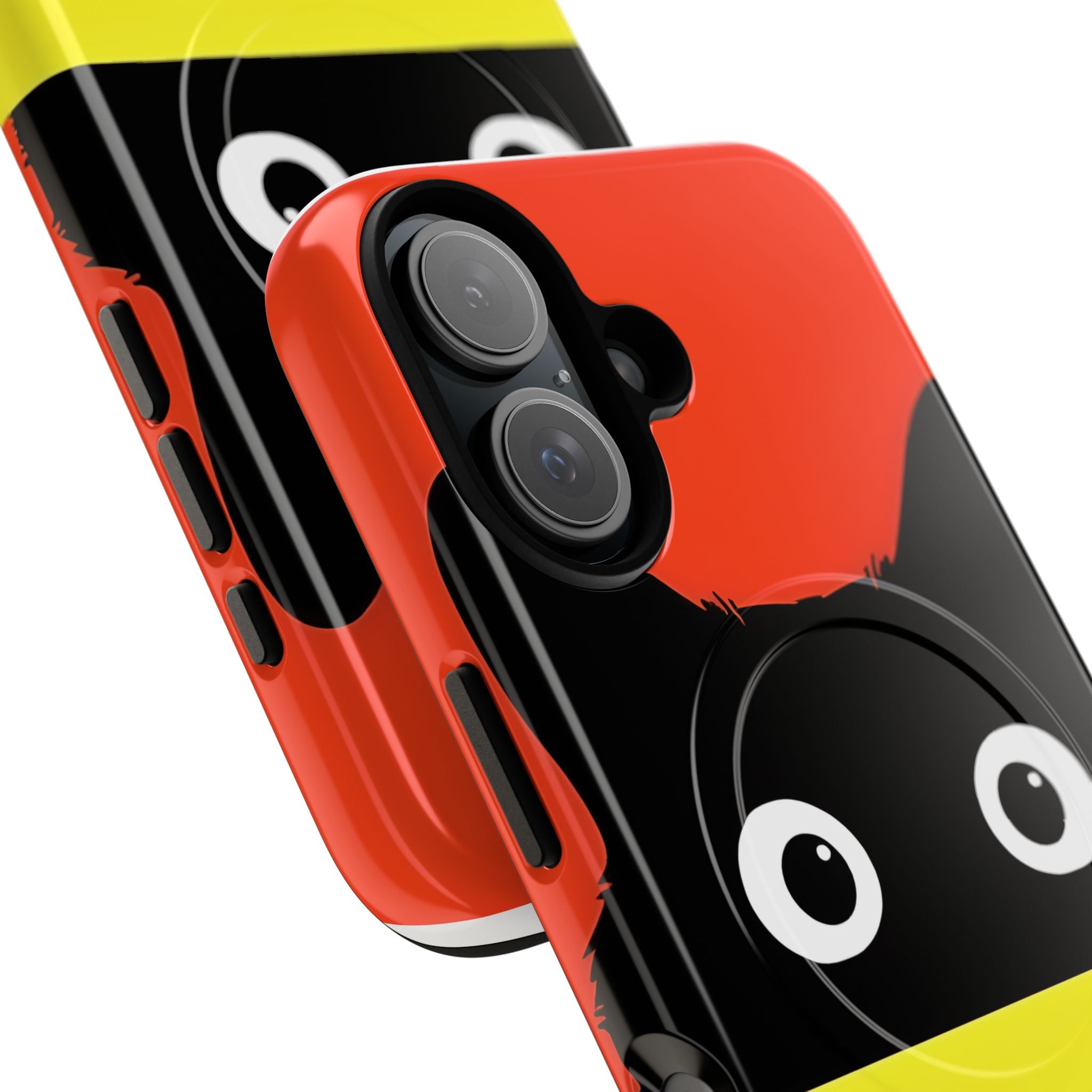 Peekaboo Cat Crimson iPhone 16 Case - Tough+