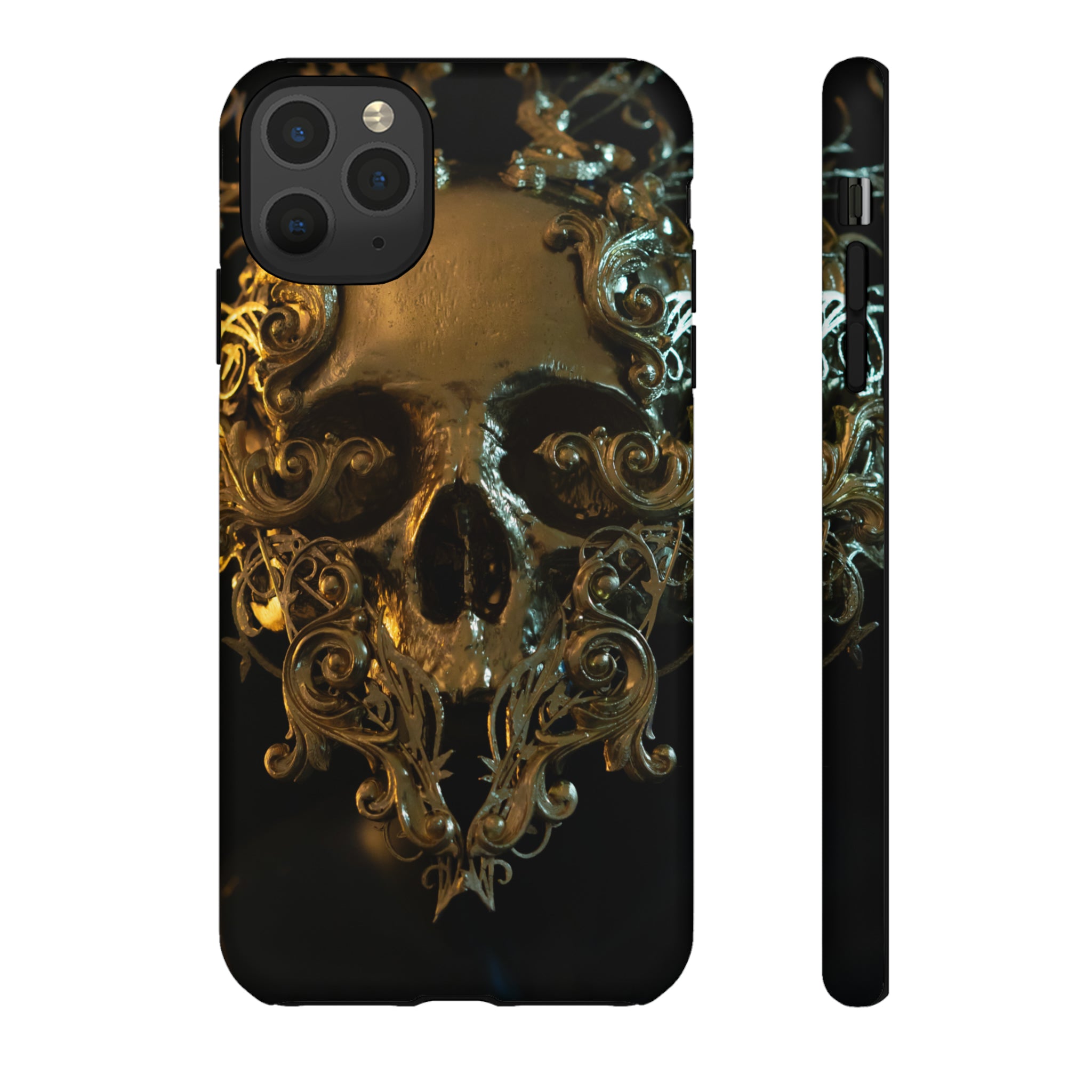 Golden Skull Trooper - Protective Phone Case