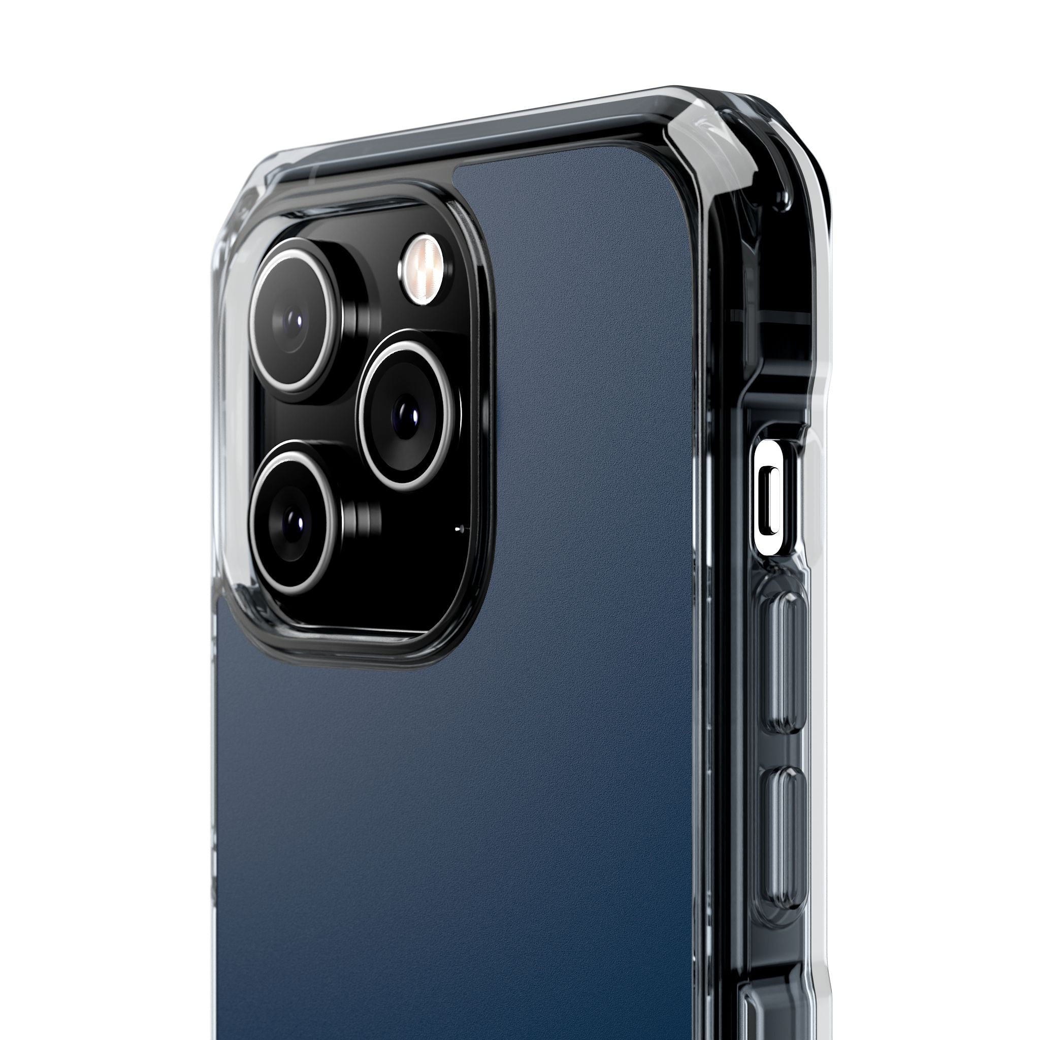 Prussian Blue - Clear Impact Case for iPhone