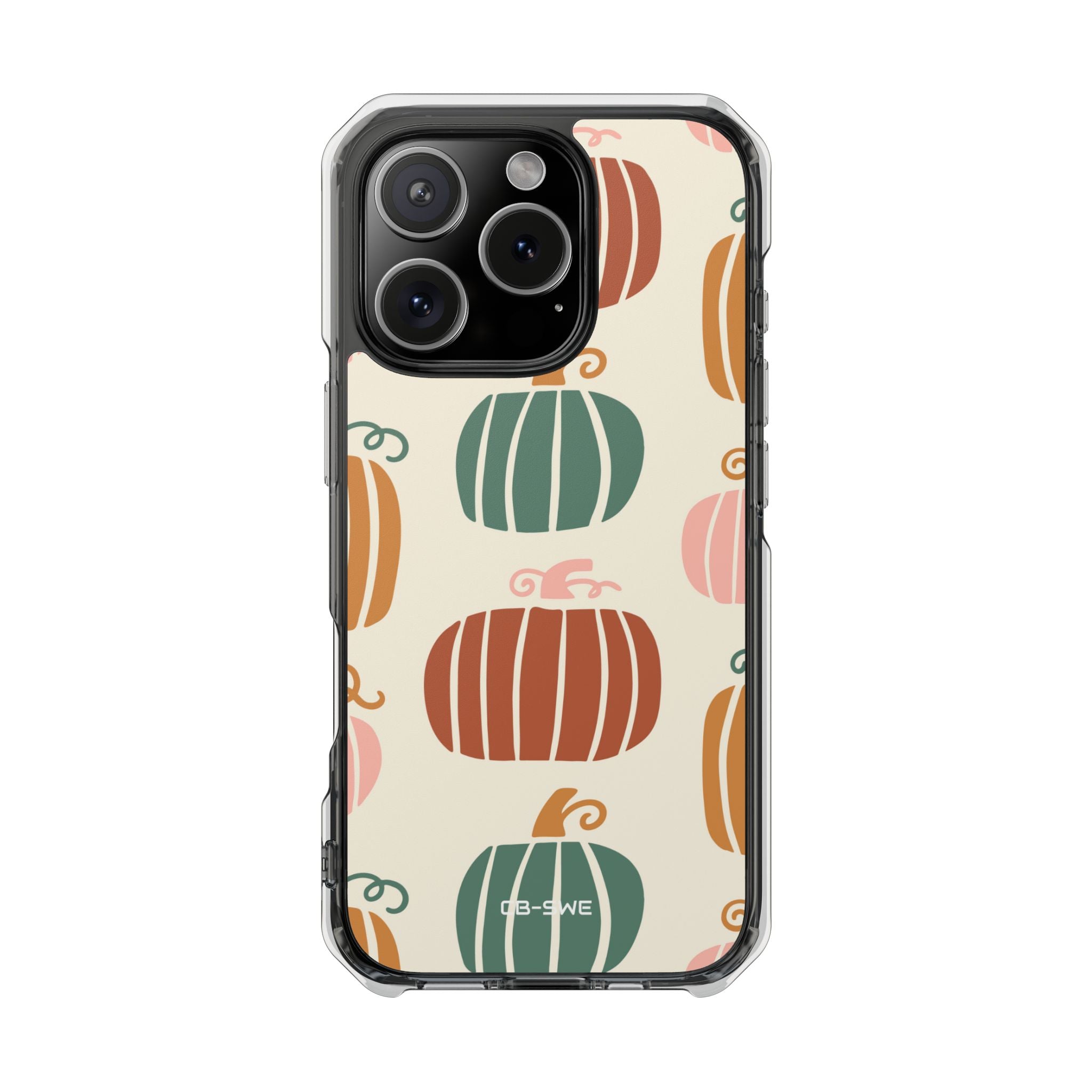 Whimsical Pumpkin Harmony iPhone Case - Impact