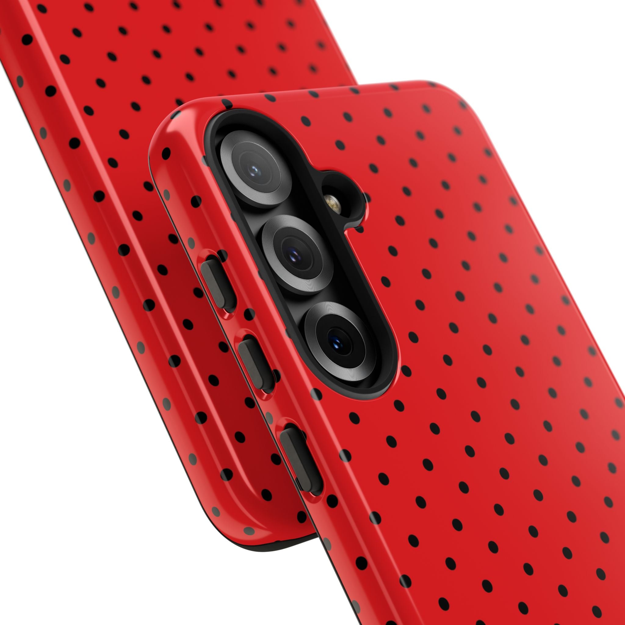 Crimson Dot Matrix Samsung S25 Plus Case - Tough
