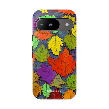 Vivid Leafburst Google Pixel 9 Case - Tough