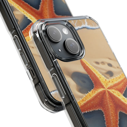 Starfish Rests On Sand iPhone Case - Impact
