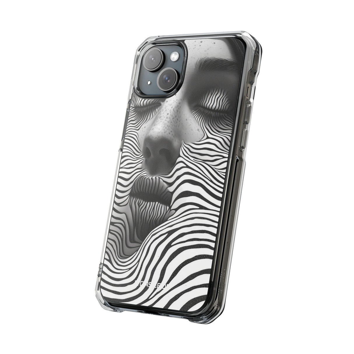 Dreamwave Portrait - Phone Case for iPhone (Clear Impact - Magnetic)