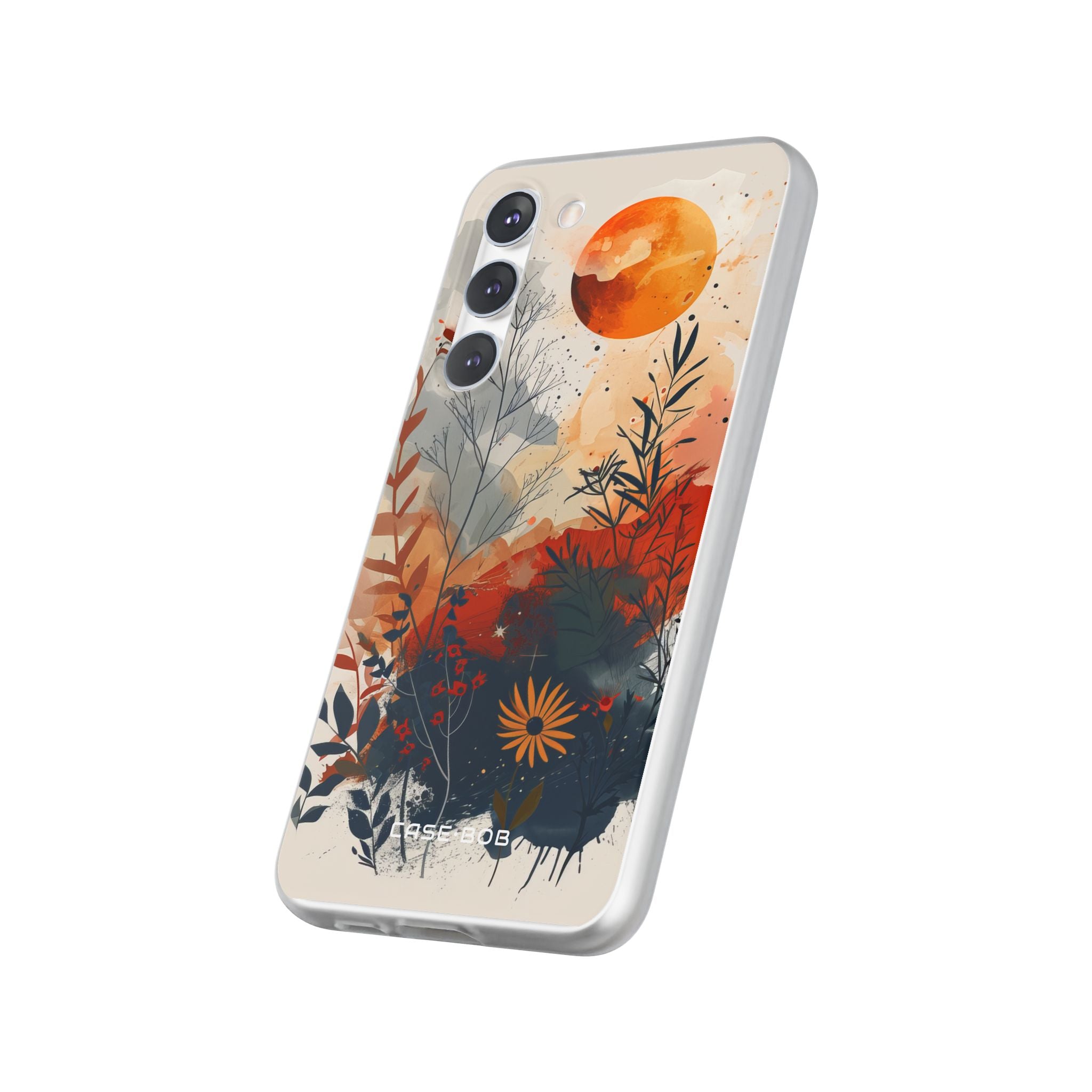 Orange Solstice Samsung S23 Plus Case - Soft