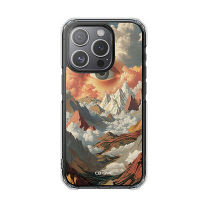 Eye Reflects Mountains iPhone Case - Impact