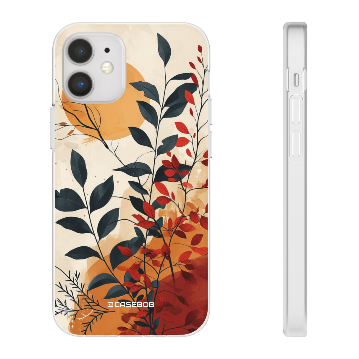 Botanical Serenity | Flexible Handyhülle für iPhone