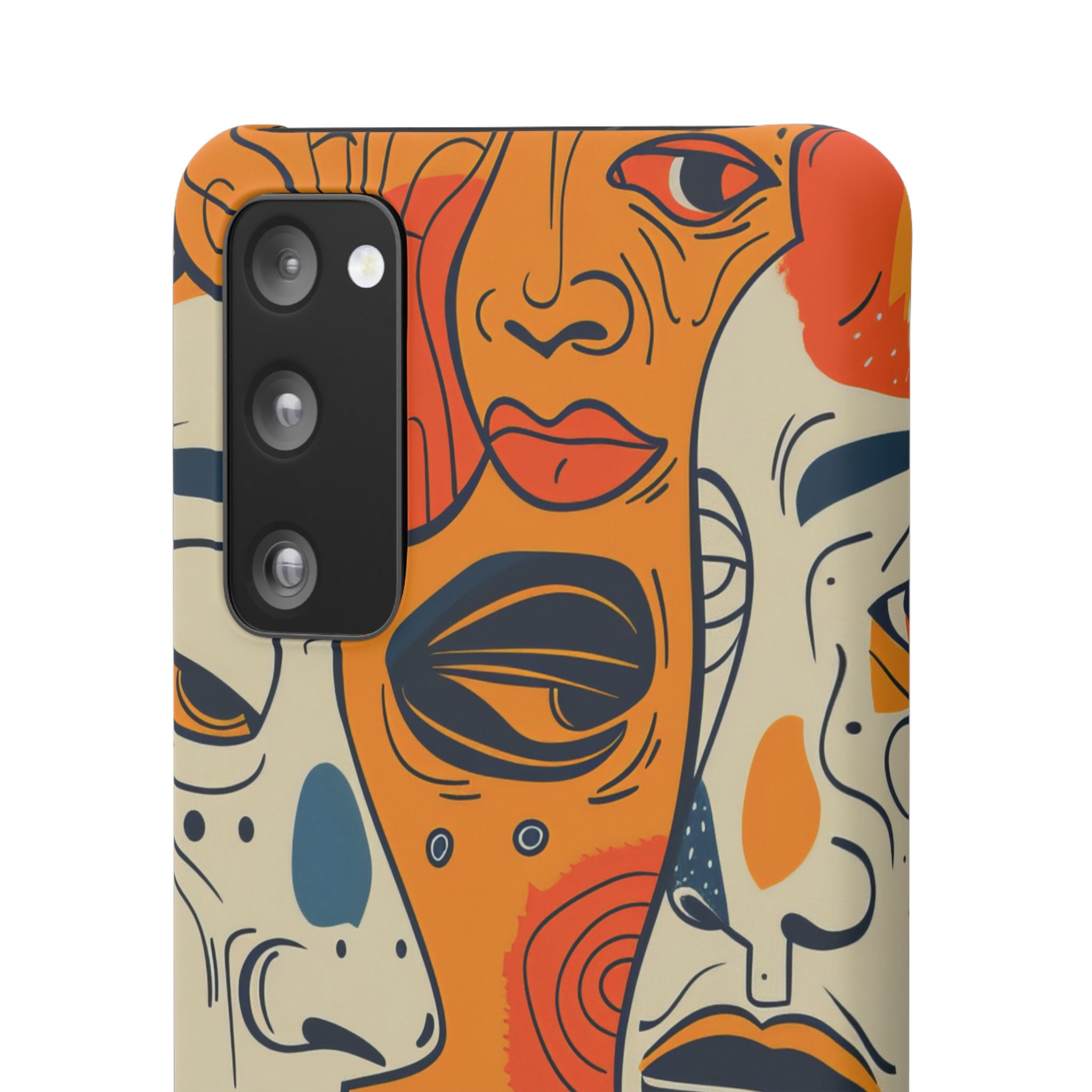 Gradient Face Mosaic Samsung S20 - Slim Phone Case