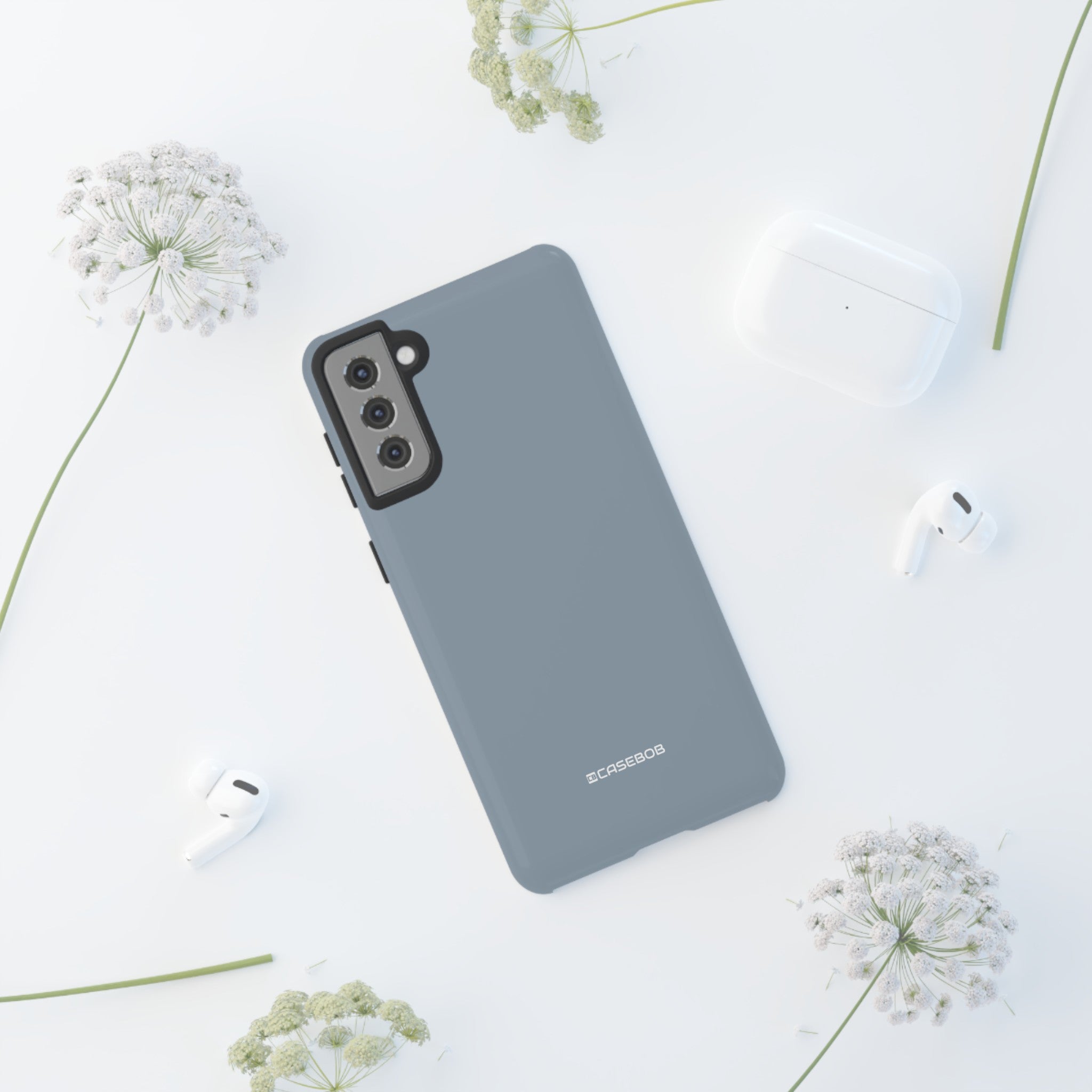 Cadet Grey - Protective Phone Case