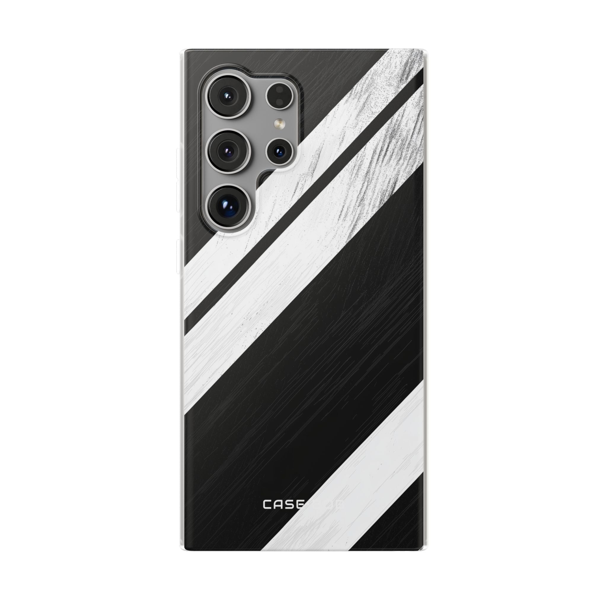 Distressed Stripe Motion Samsung S24 Ultra Case - Soft