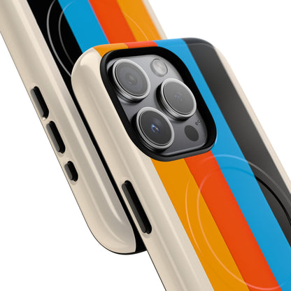 Vivid Stripe Harmony iPhone 15 Pro Case - Tough+