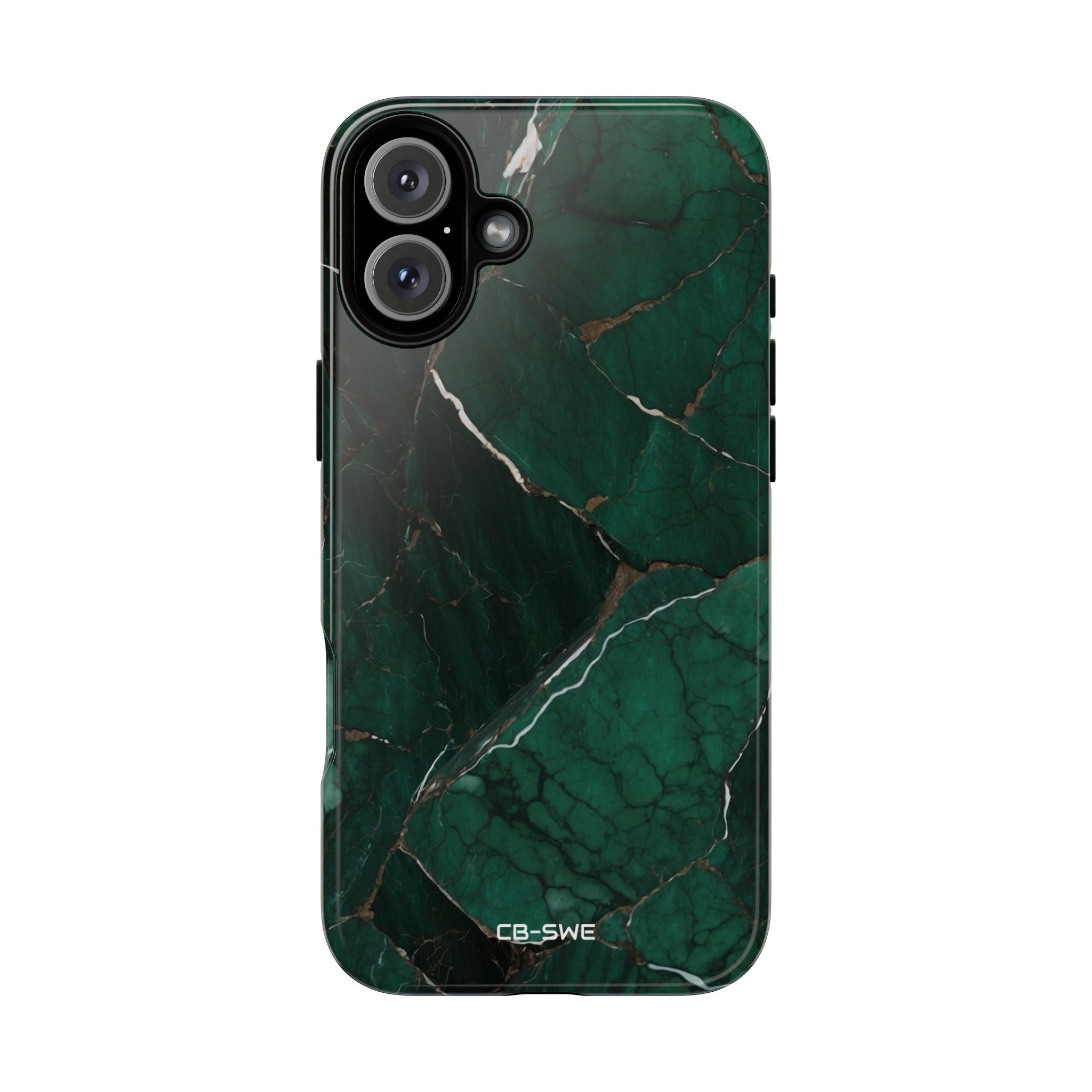 Emerald Veins Flow - iPhone Case
