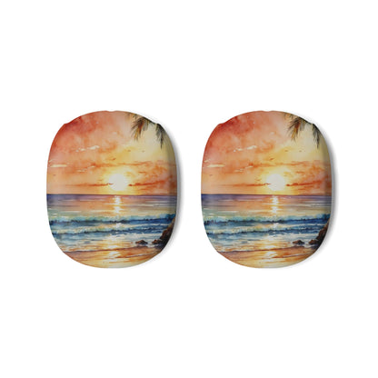 Golden Palm Sunset - AirPod Max Case