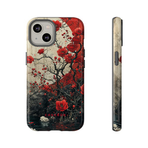 Moonlit Rose Peace - Protective Phone Case