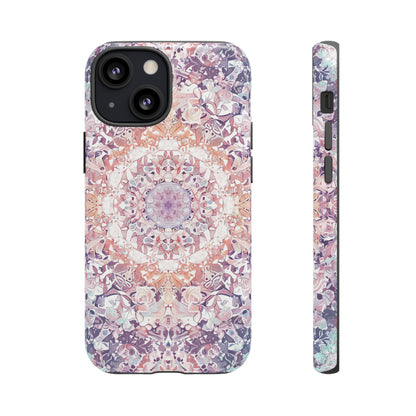 Symmetric Mandala Harmony - Protective Phone Case