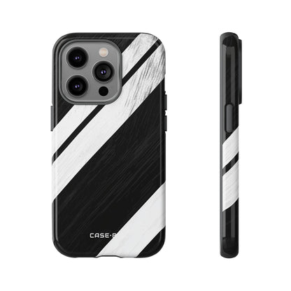 Distressed Stripe Motion iPhone 14 Pro Case - Tough