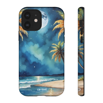 Moonlight Kisses Waves - iPhone Case