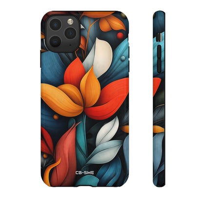 Vibrant Floral Harmony - iPhone Case