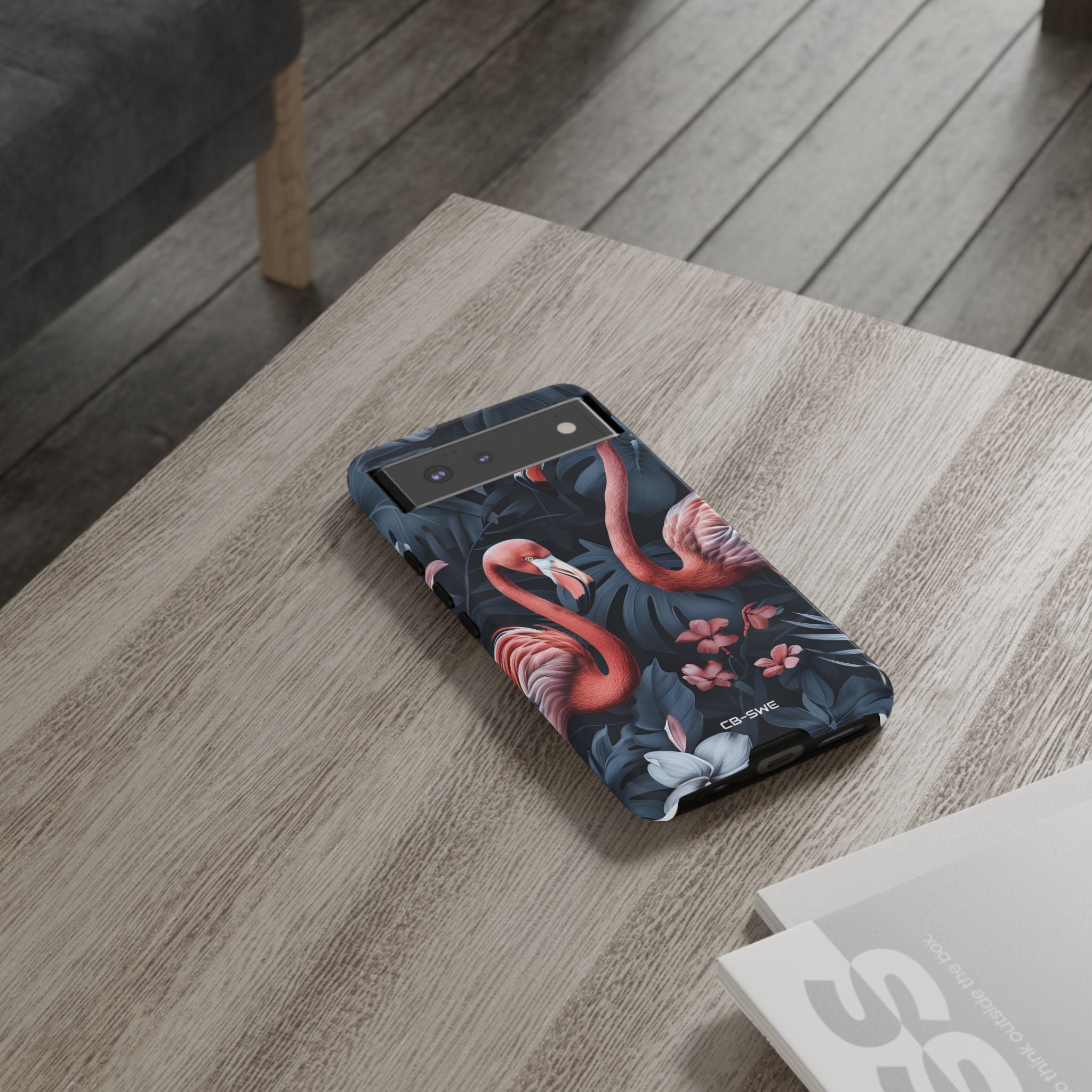 Flamingos Embrace Nature - Google Pixel Case