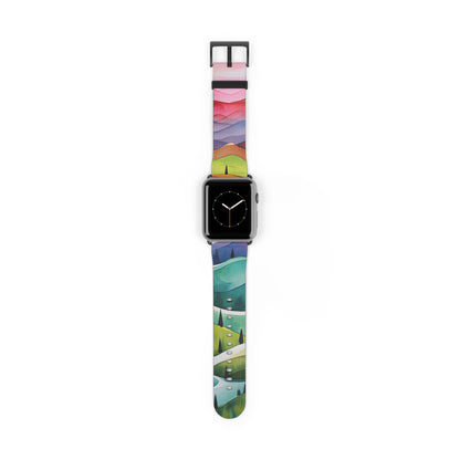 White Pathway - Watch Band