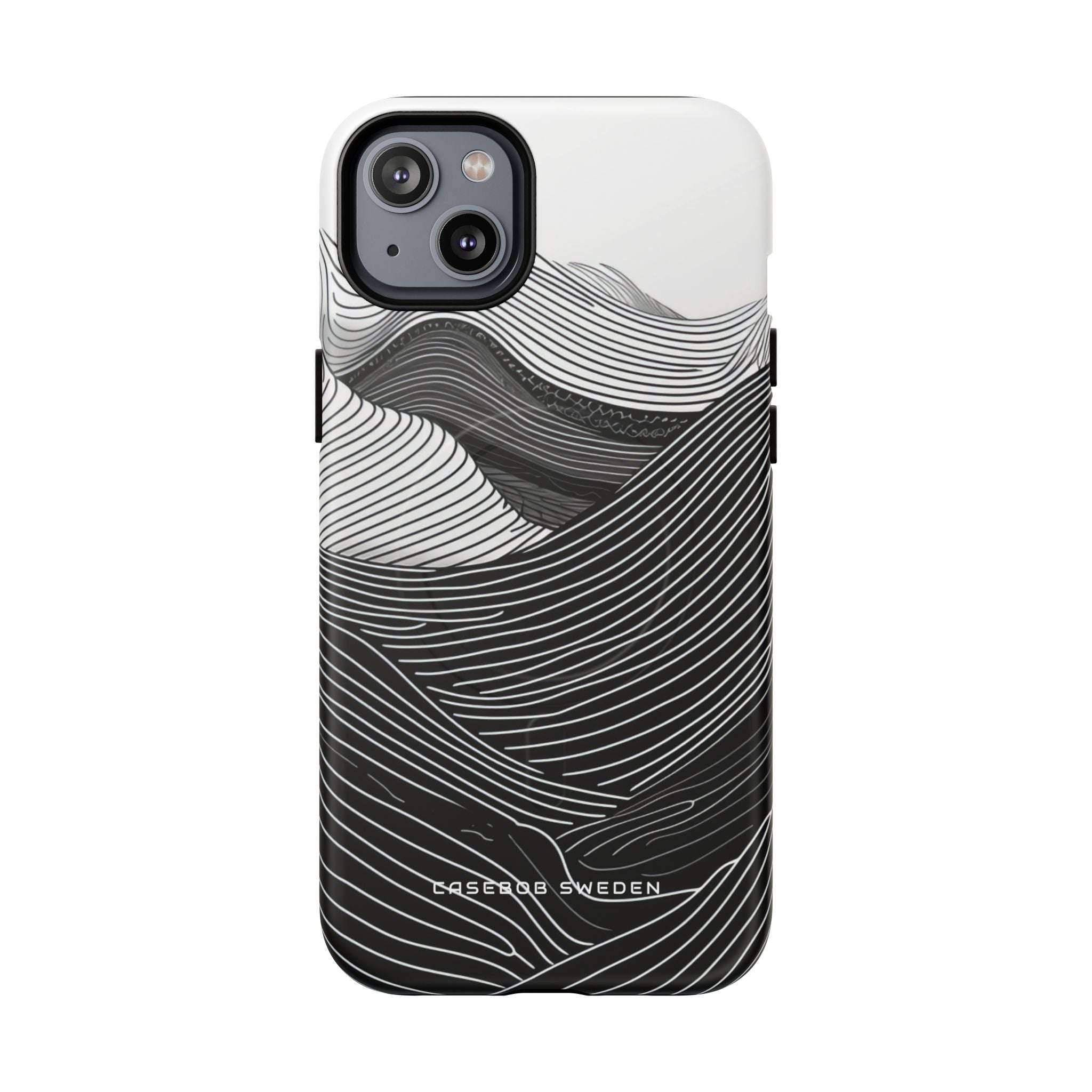 Undulating Horizon Waves iPhone 14 | Tough+ Phone Case