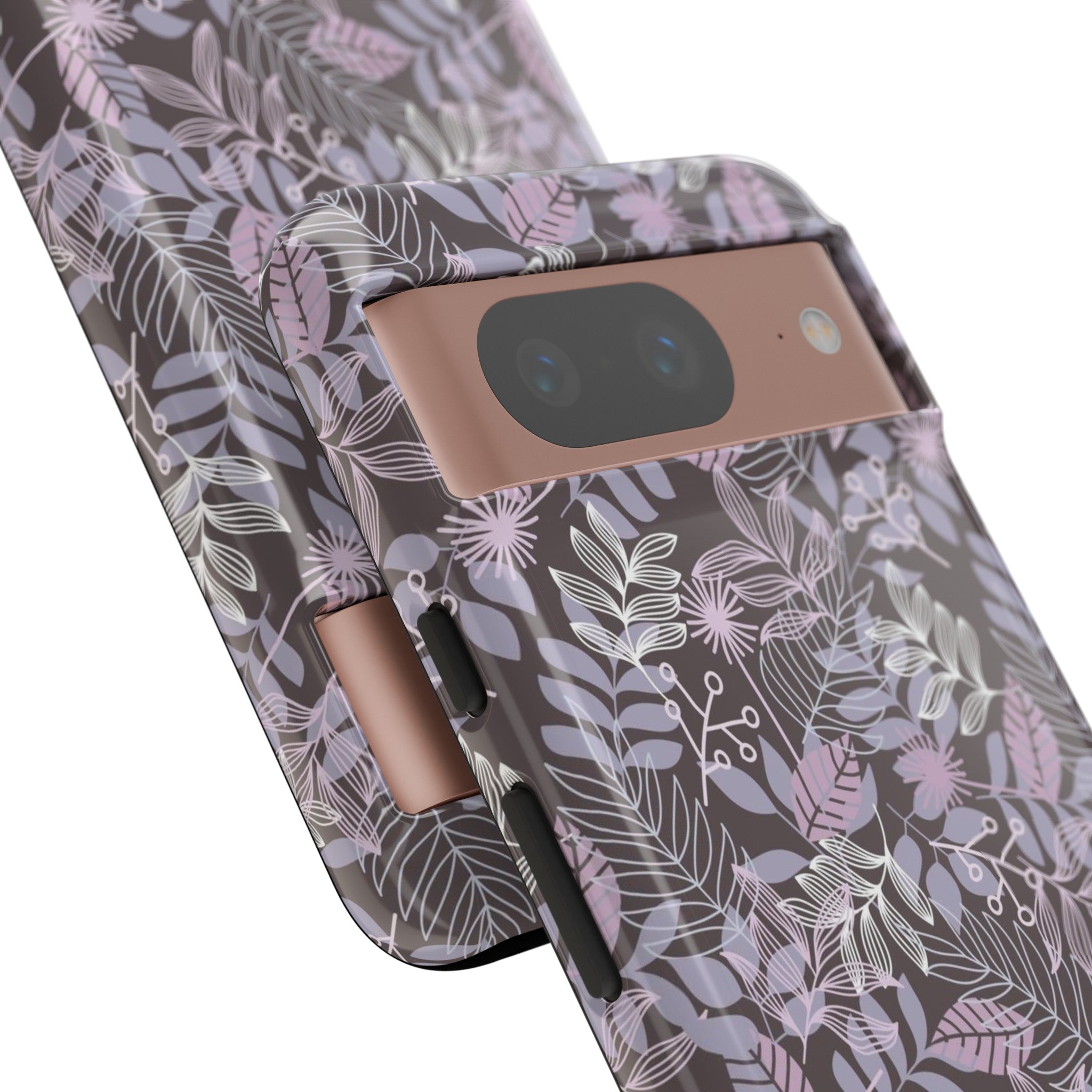 Dark Purple Leaf - Protective Phone Case