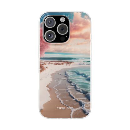 Pink Tree Breeze iPhone 16 Pro Case - Soft