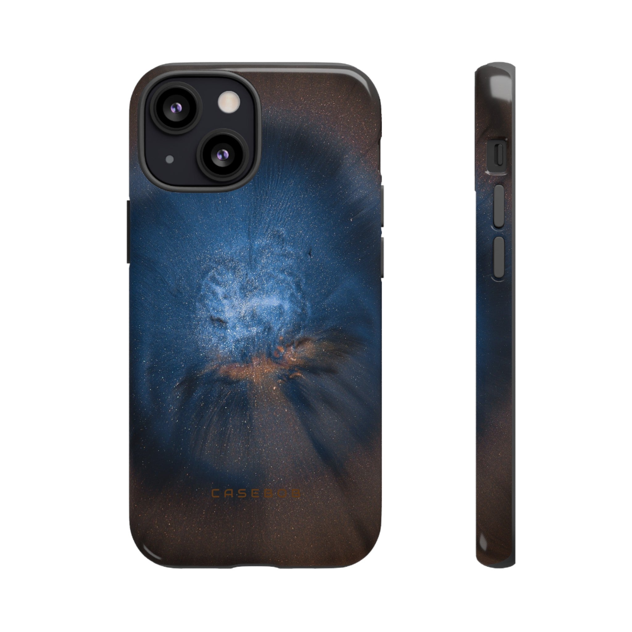 Blue Space Ink Art - Protective Phone Case