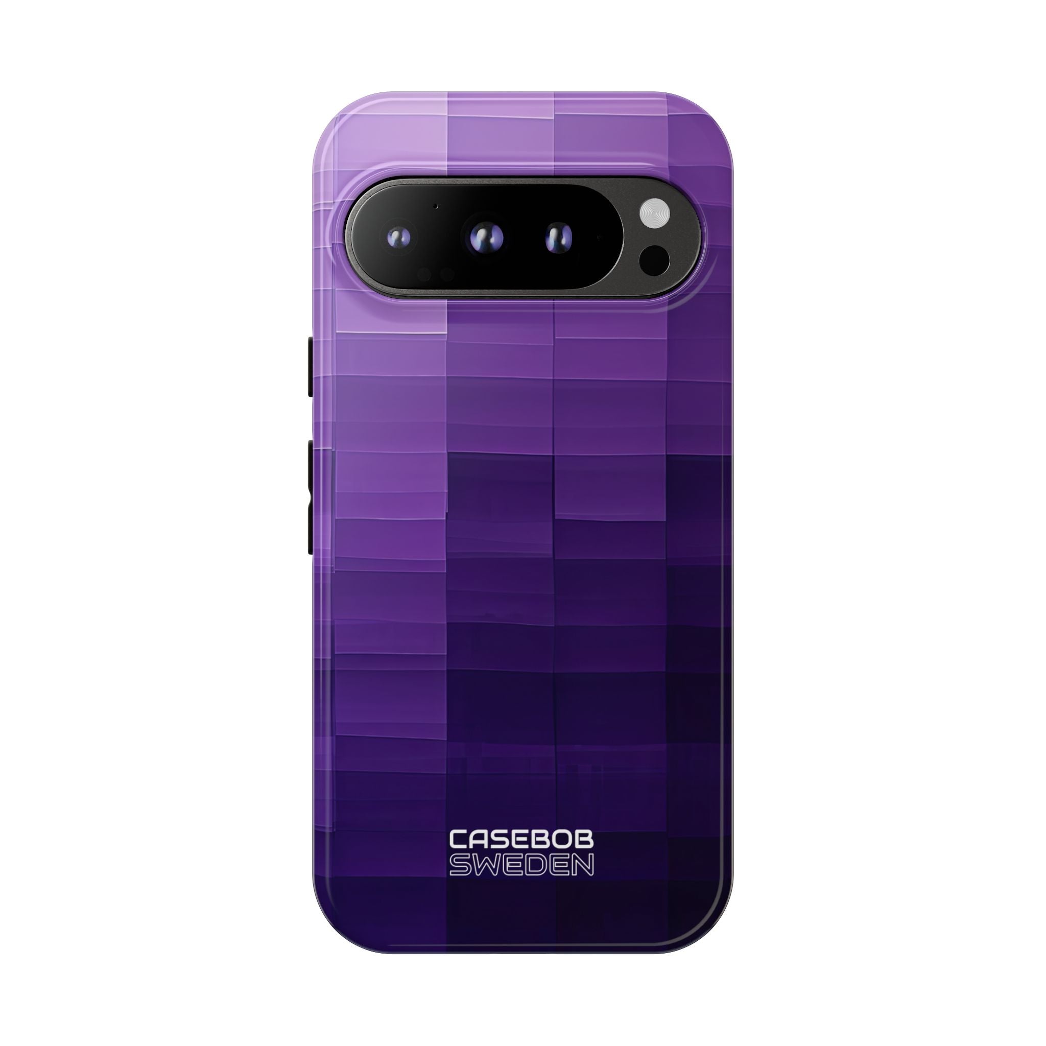 Purple Horizon Grid Google Pixel 9 - Tough