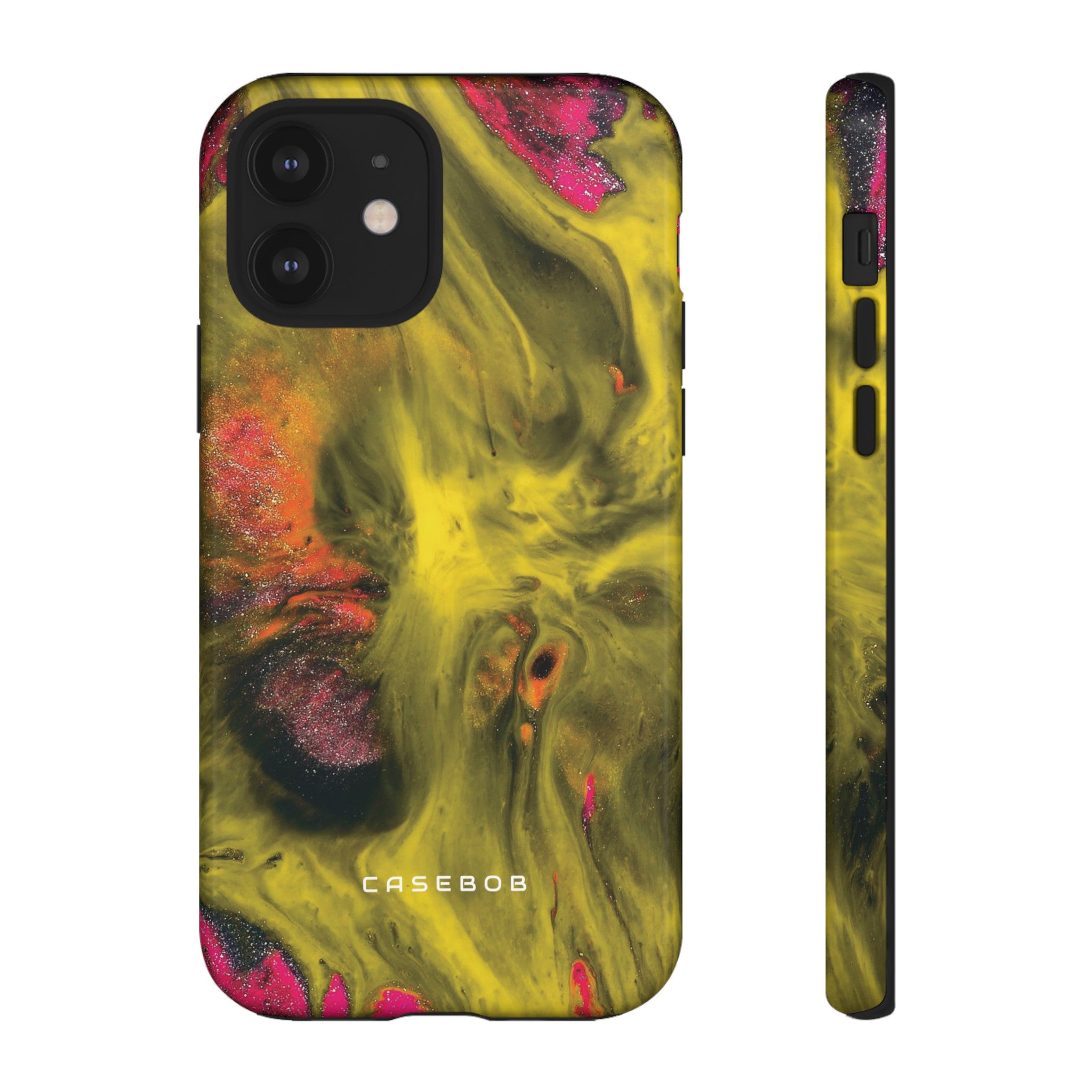 Yellow Ink Art - Protective Phone Case