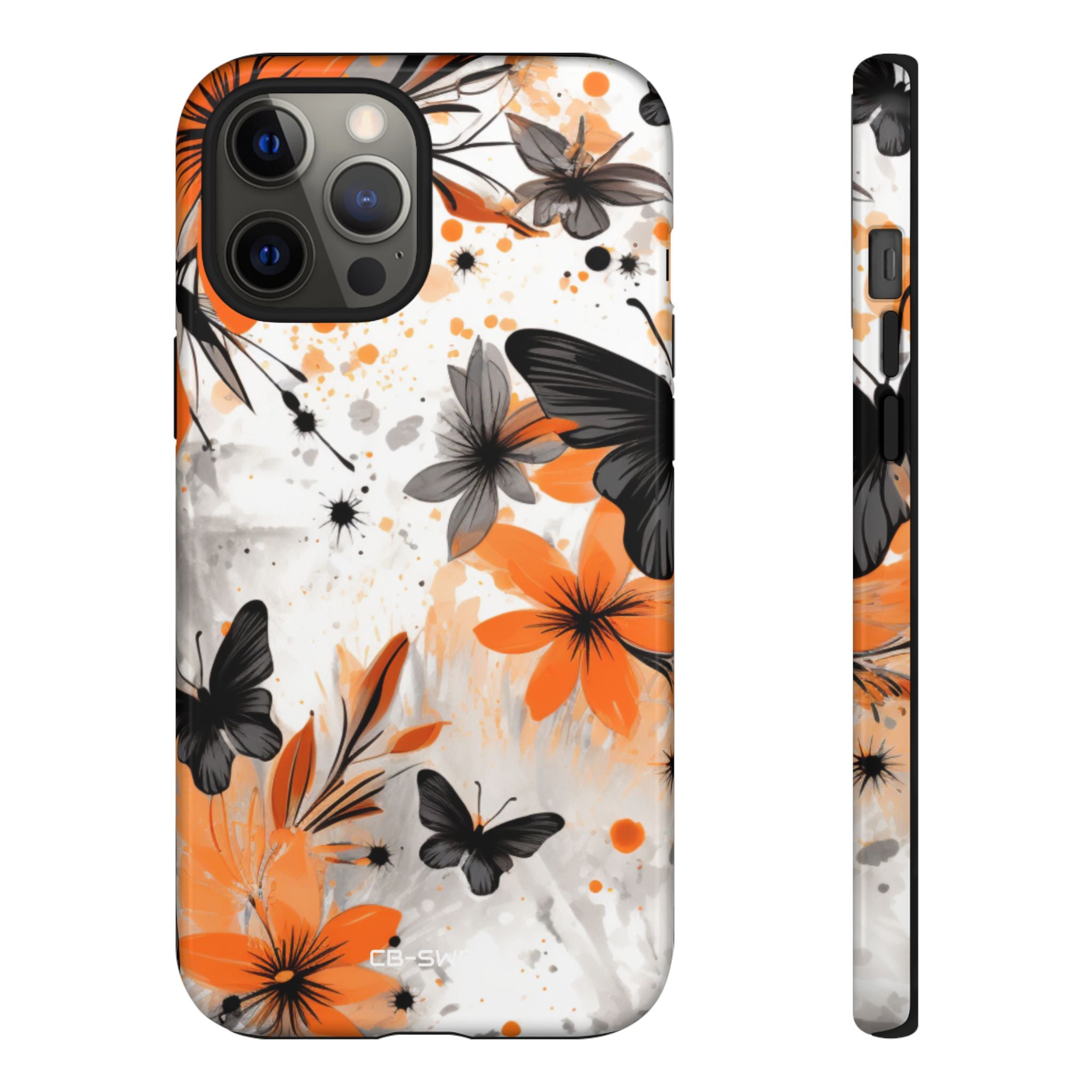 Vibrant Floral Dance - iPhone Case