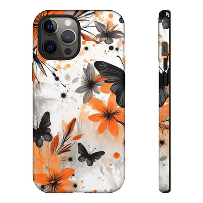 Vibrant Floral Dance - iPhone Case