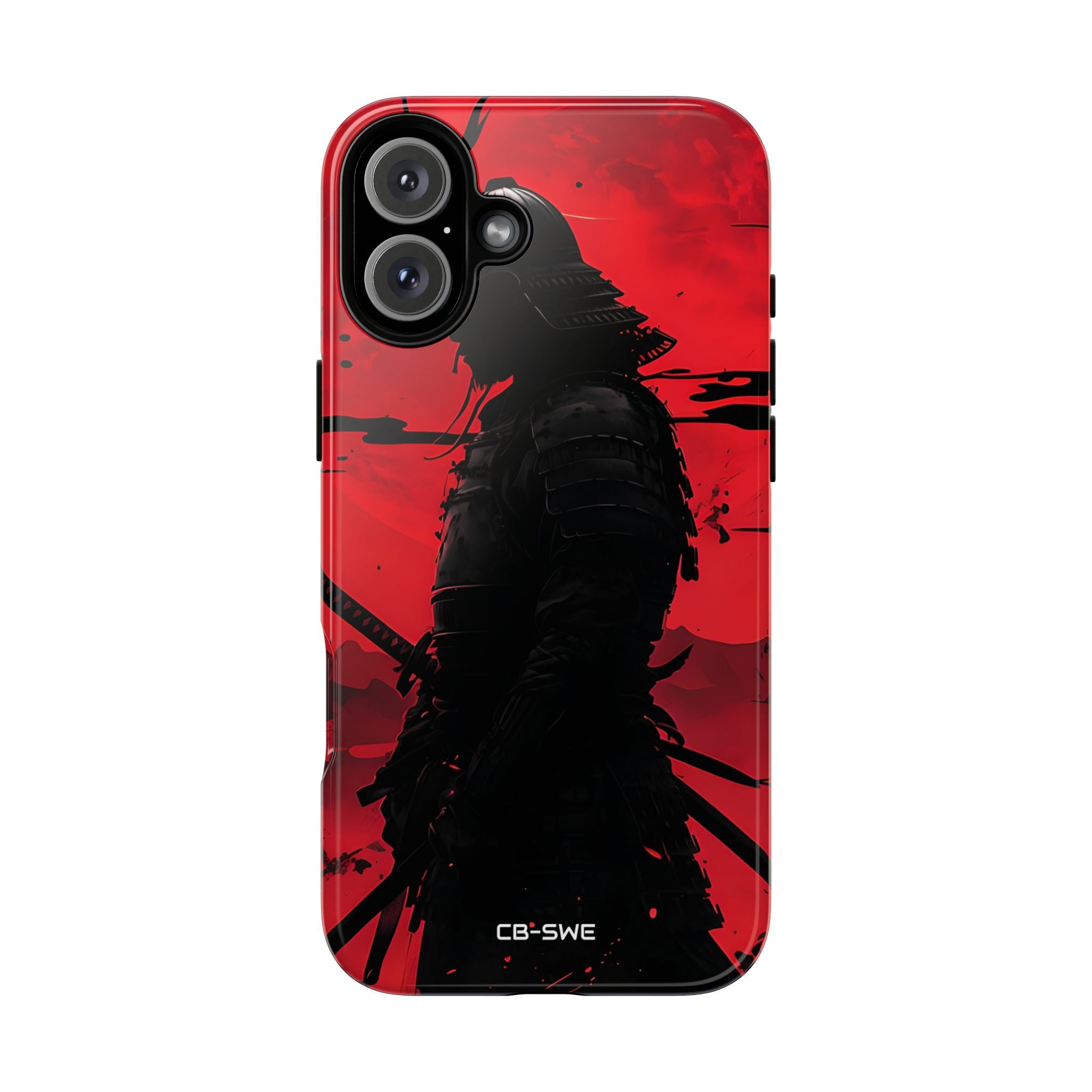 Red Samurai Shadow - iPhone Case