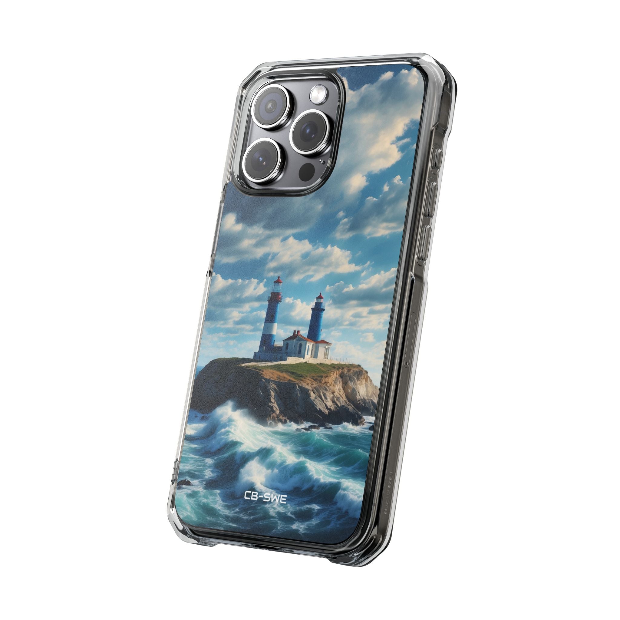 Lighthouse Guards Waves iPhone Case - Impact