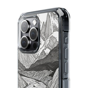 Mountain Tranquility - Phone Case for iPhone (Clear Impact - Magnetic)