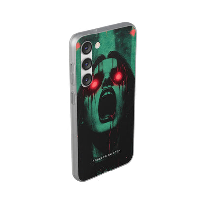 Haunting Glow of Gothic Eyes Samsung S23 - Flexi Phone Case