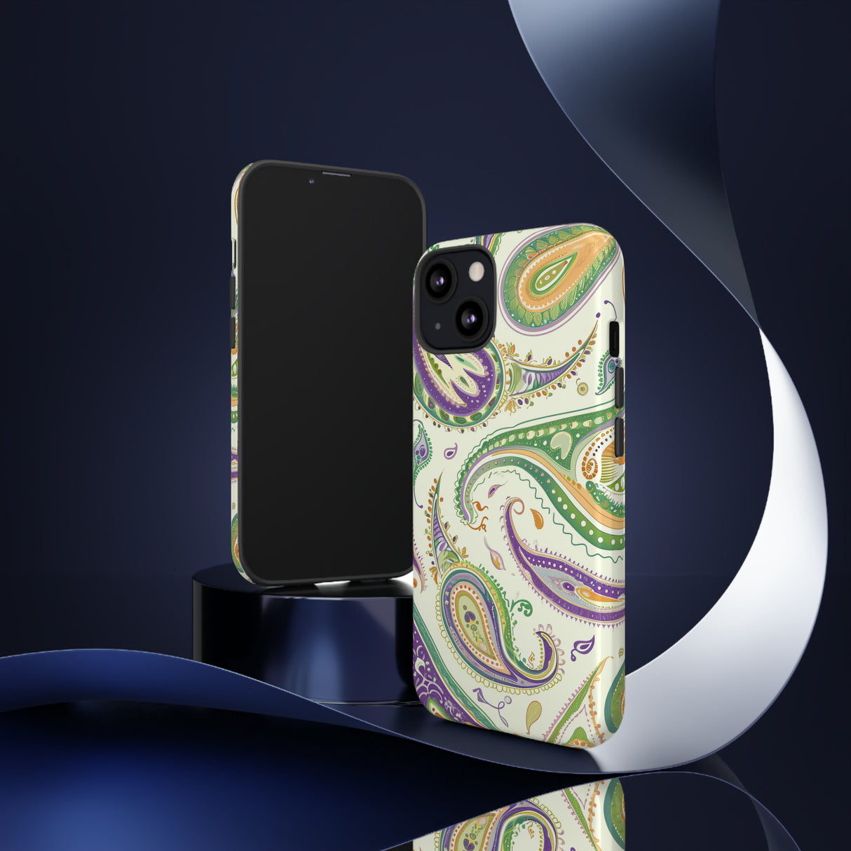 Paisley Pastel Elegance - Protective Phone Case