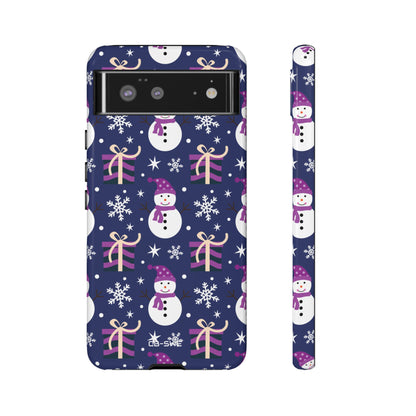 Snowmen Celebrate Joy - Google Pixel Case