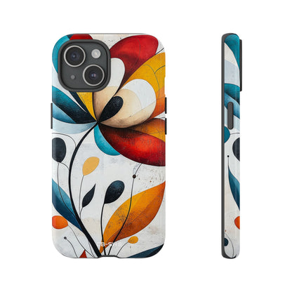 Vibrant Floral Symphony - iPhone Case
