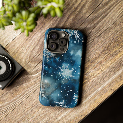 Snowflakes Dance Gracefully - iPhone Case