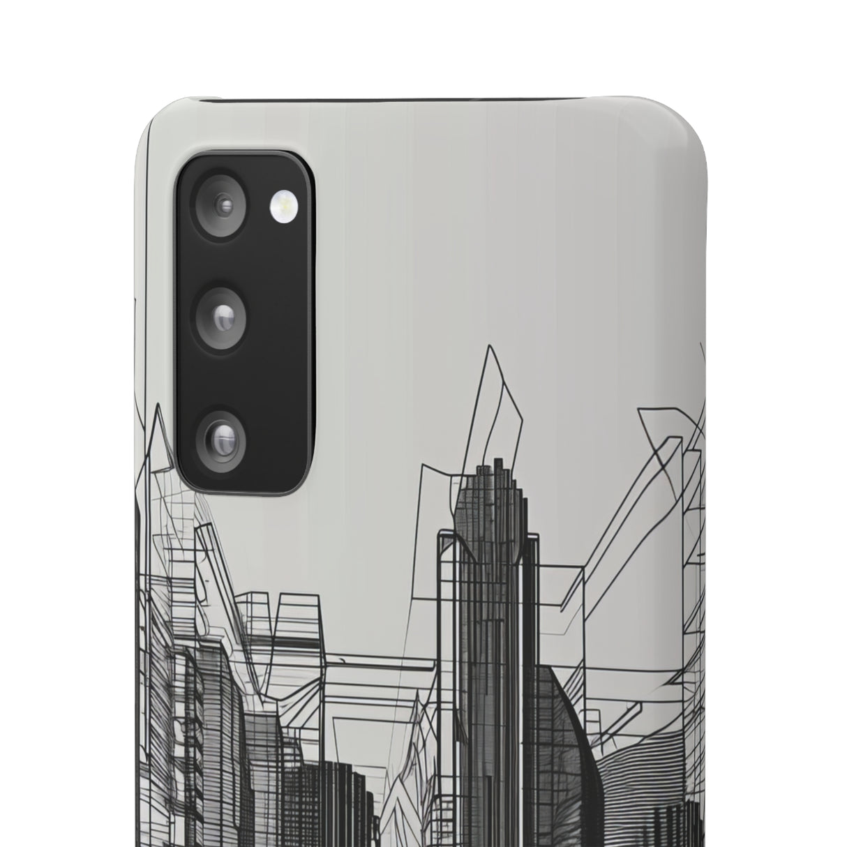 Urban Wireframe | Slim Phone Case for Samsung