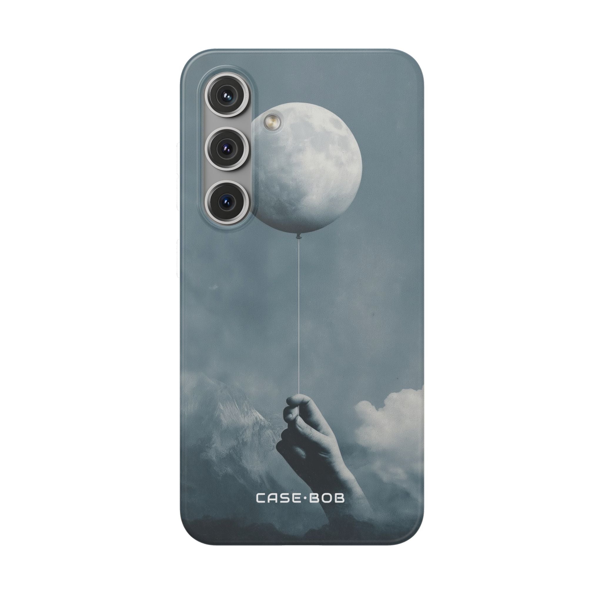 Moon Balloon Samsung S24 Case - Soft