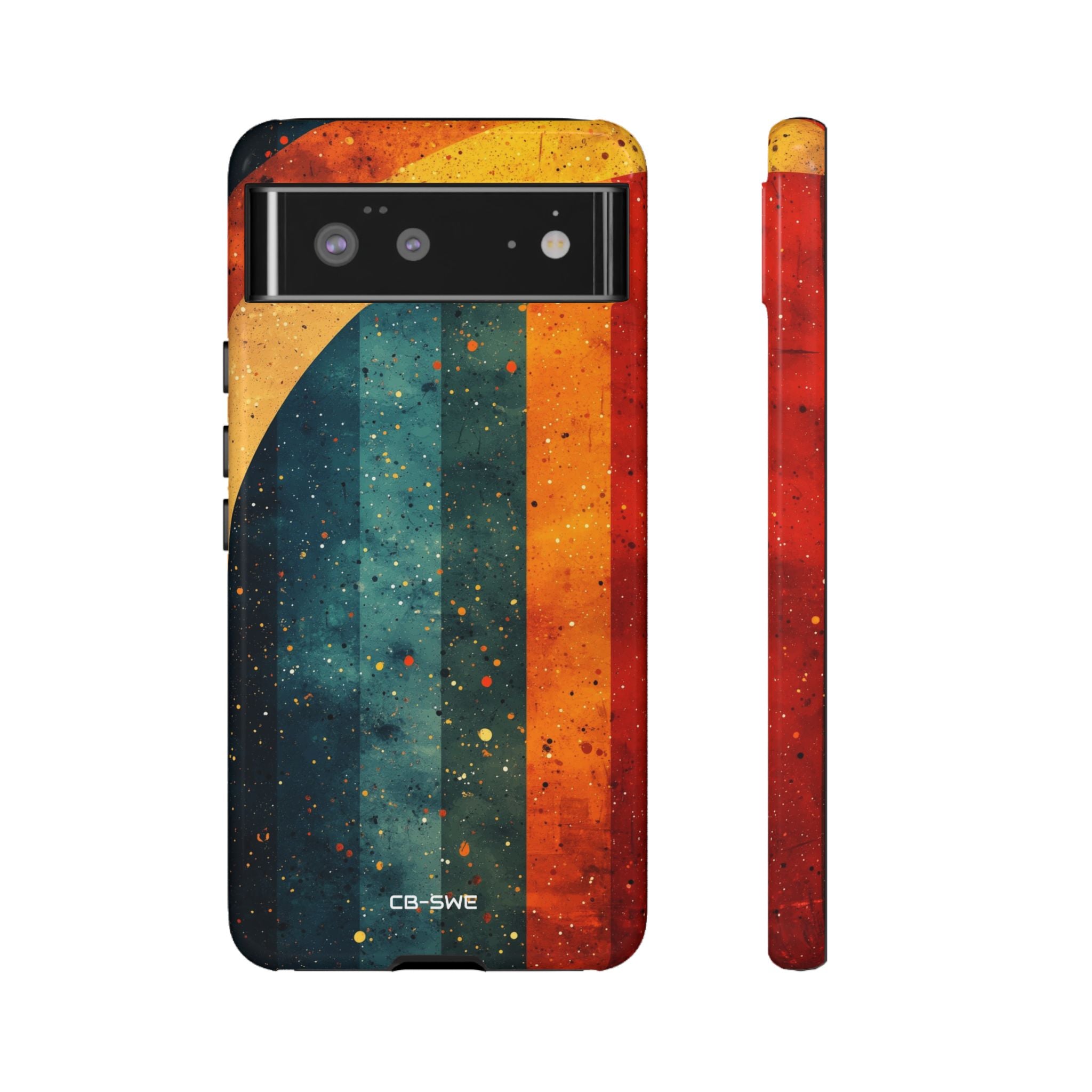 Vibrant Waves Dance - Google Pixel Case