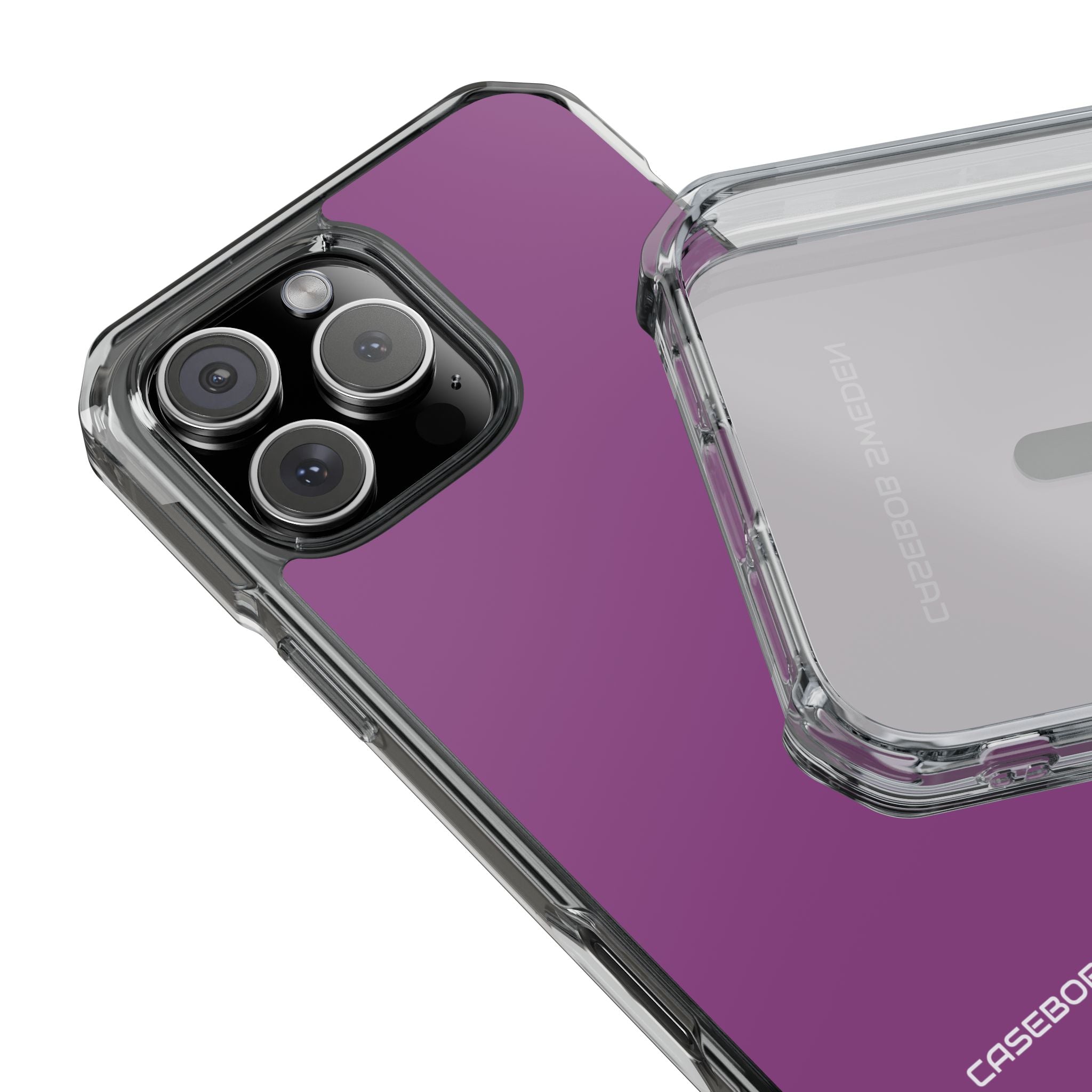 Plum Purple - Clear Impact iPhone 16 Phone Case