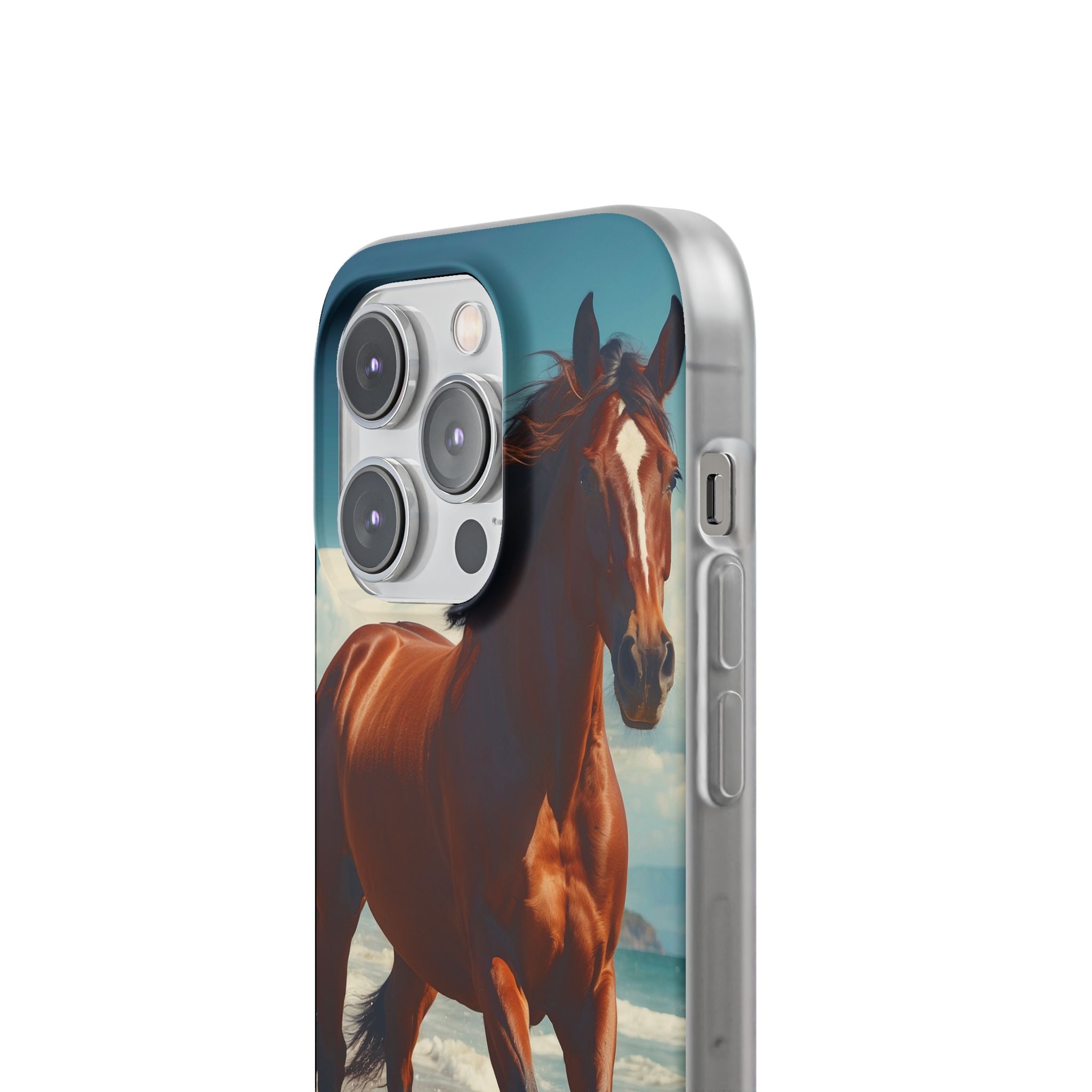Blazing Horse iPhone 14 Pro Case - Soft